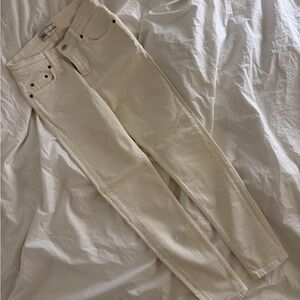 Zara Cream White Women’s Skinny Jeans